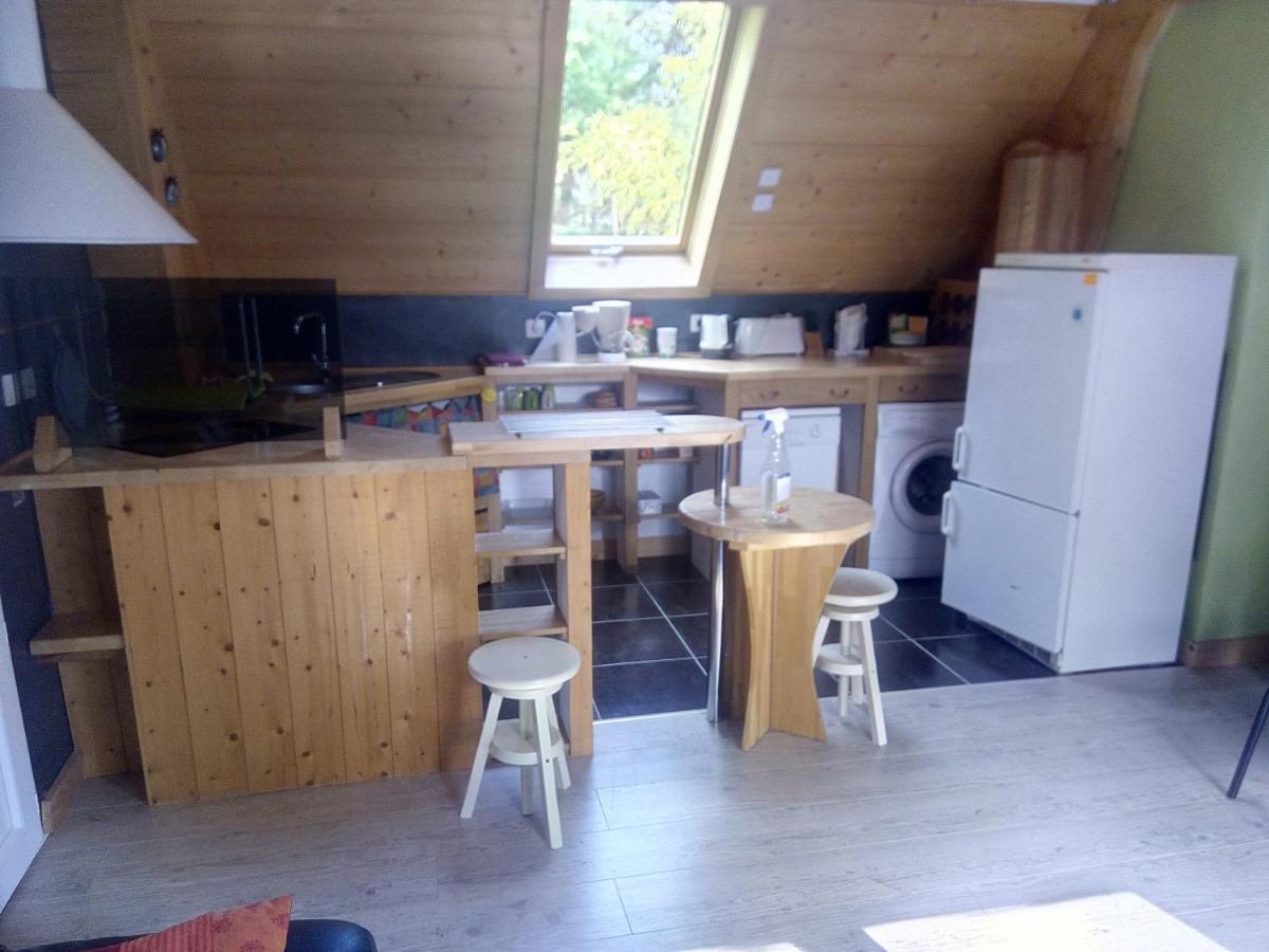Maison Bois "Alaska" โรเชอร์กอร์บง ภายนอก รูปภาพ